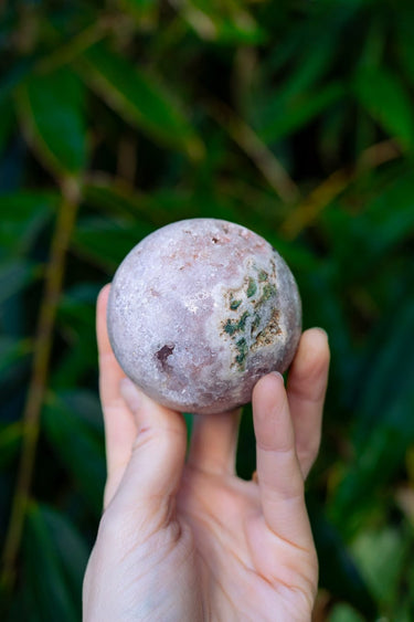 Pink Amethyst Sphere